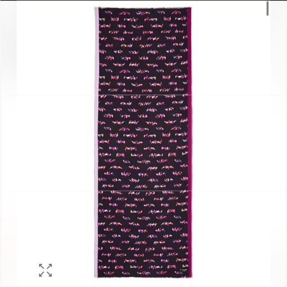 Kate Spade Love Birds Scarf - Picture 1 of 8